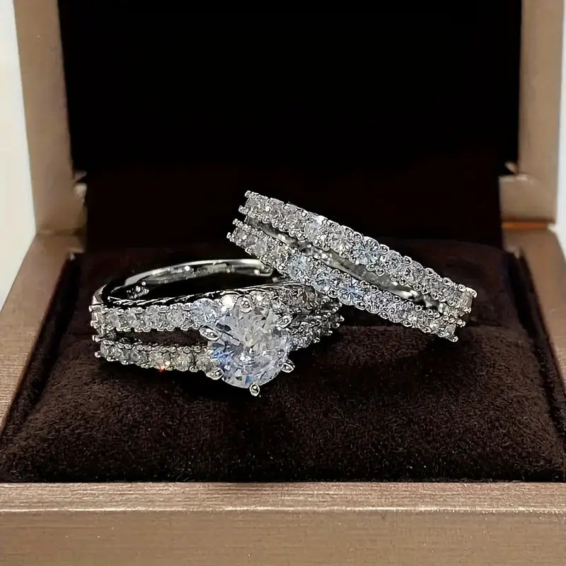 Eternal Radiance Ring Set