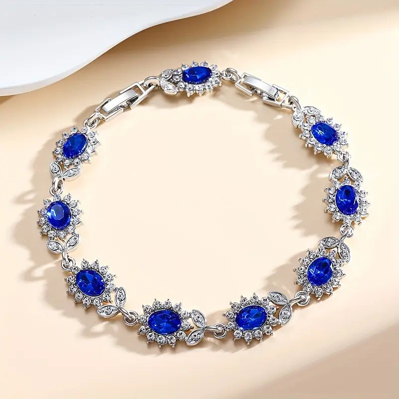 Iridessa Bluevain Bracelet | White Gold