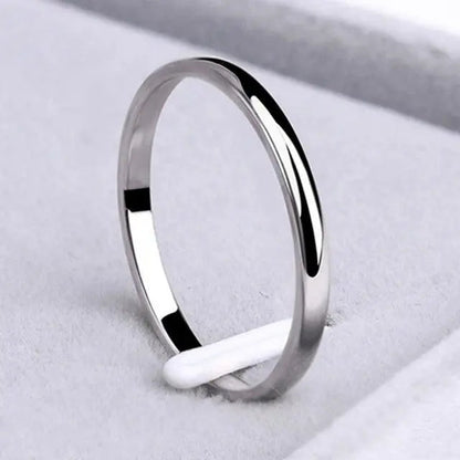 Simple ring made of gold and silver  | Gold 18k