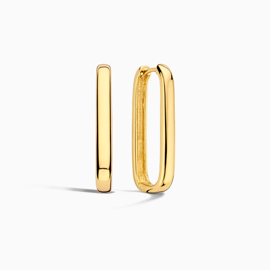 Large Icon Hoops | Gold 18k
