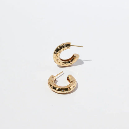 Cosmic Hoop Earrings