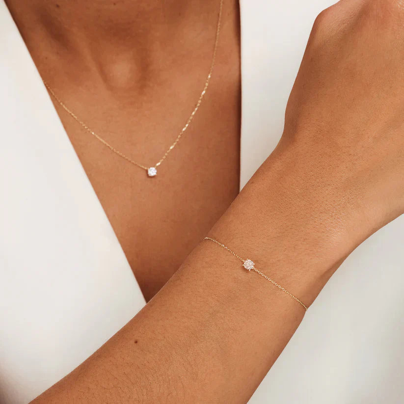 Cléa Moissanite Stone Set | Gold 14k