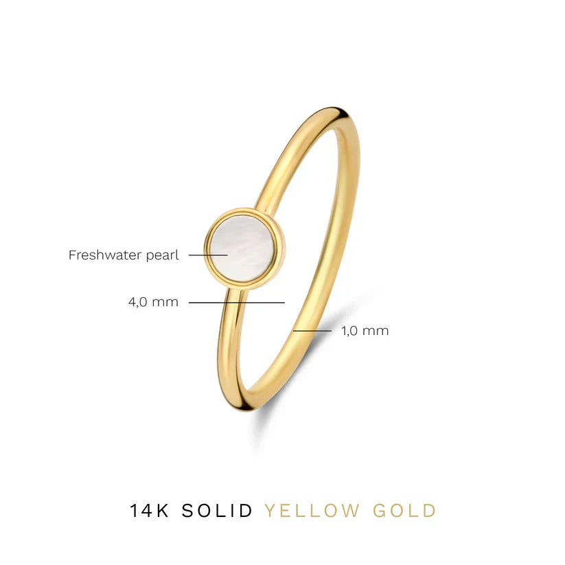 Alina Cirielle Ring | Gold 14k