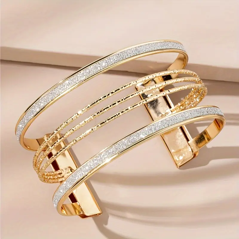 Open Golden Bright Bracelet  | Gold 18k