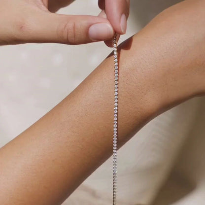 Cordelia Gold Tennis Bracelet