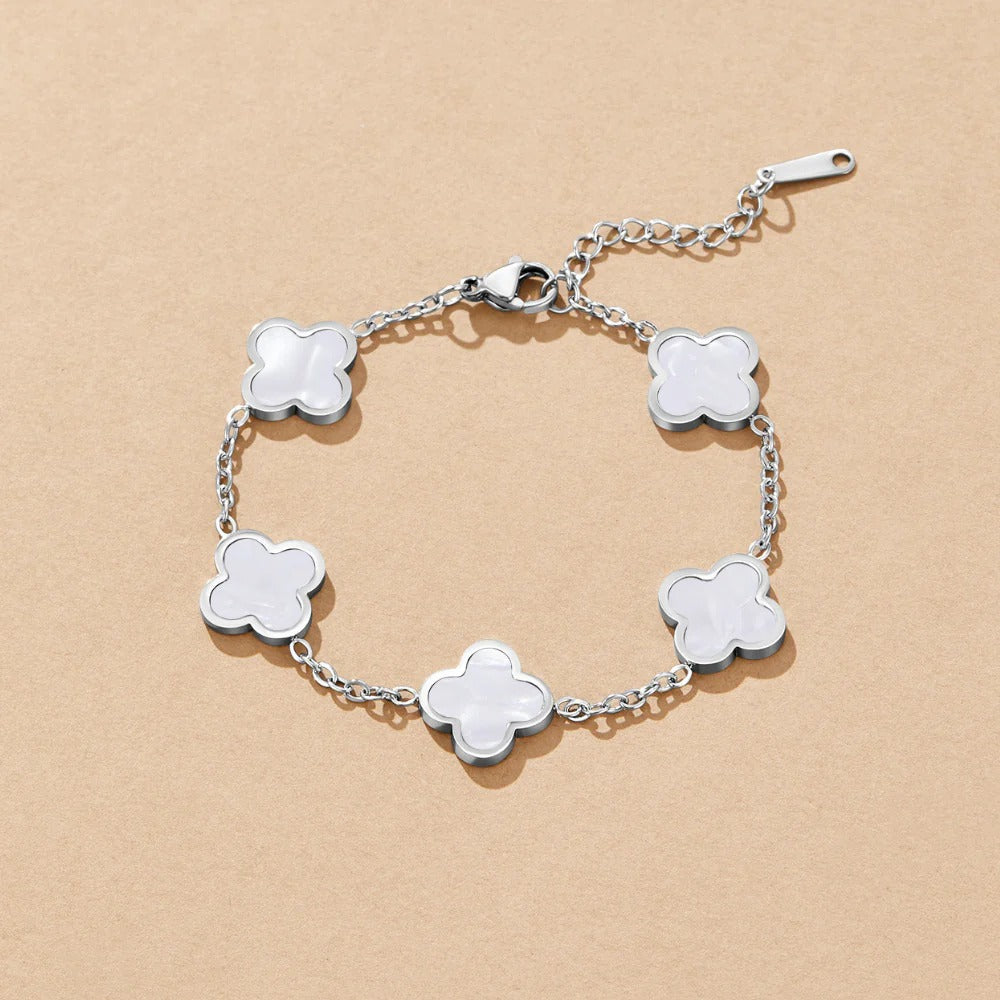 White Clover Bracelet