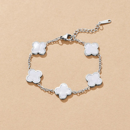 White Clover Bracelet