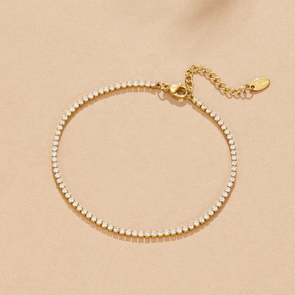 Cordelia Gold Tennis Bracelet