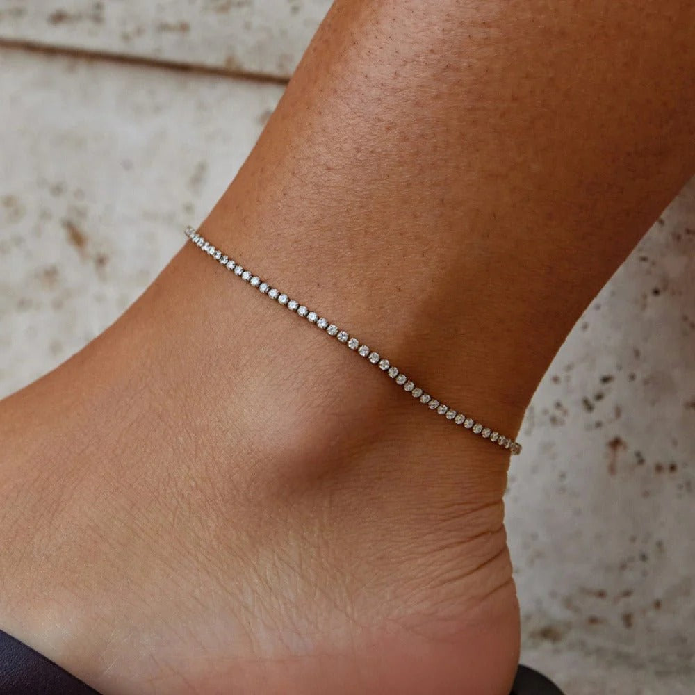 Cordelia Gold Tennis Bracelet